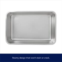 Frisco Stainless Steel Cat Litter Box -Frisco Pet Hub 309857 PT2. AC SS1800 V1675279698