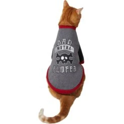Frisco Bad Motha Fluffa Dog & Cat T-Shirt -Frisco Pet Hub 312048 PT2. AC SS1800 V1644467490
