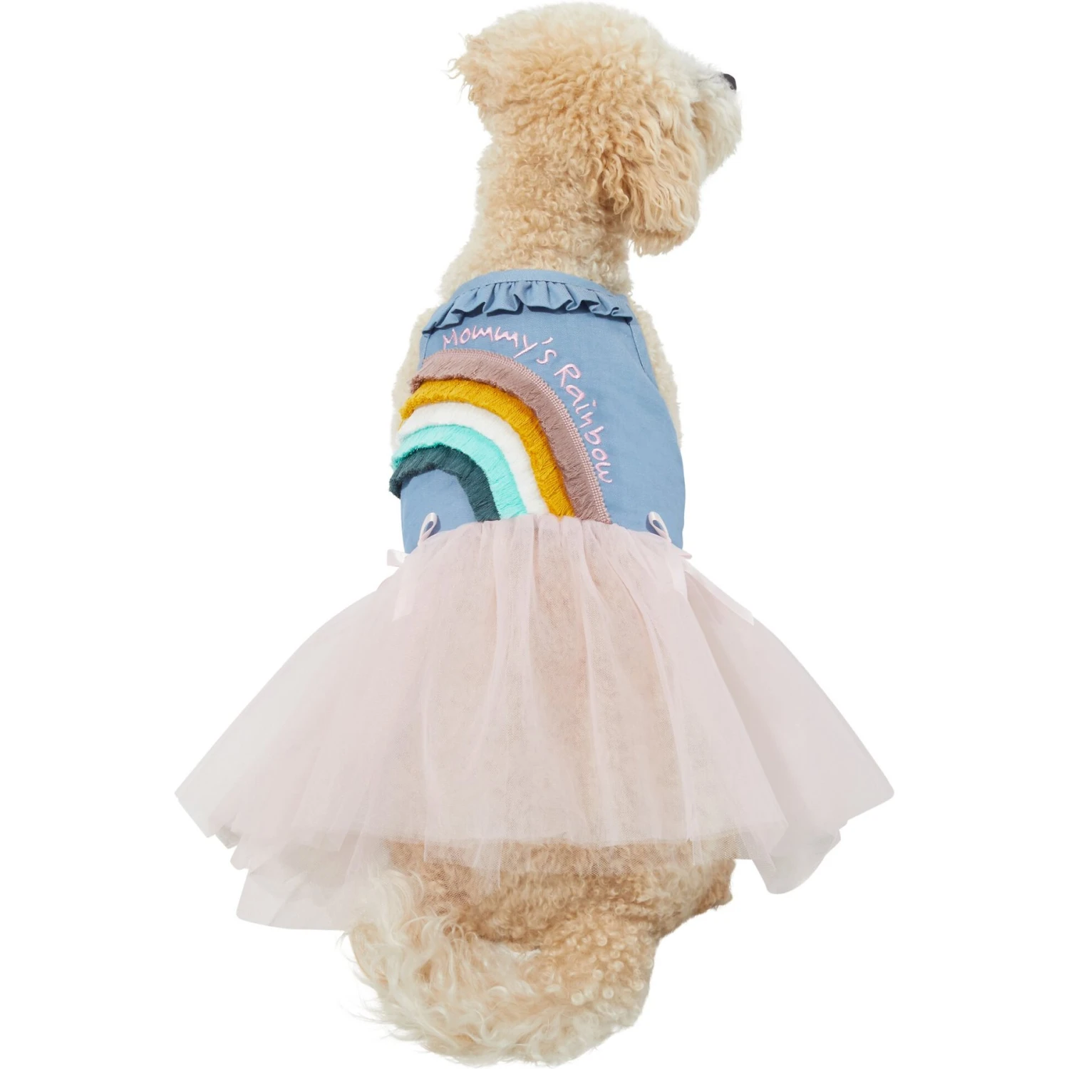 Frisco Rainbow Denim Dog & Cat Dress Frisco Rainbow Denim Dog & Cat Dress -Frisco Pet Hub 312144 MAIN. AC SS1800 V1644528697