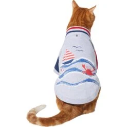 Frisco Nautical Polo Dog & Cat Shirt -Frisco Pet Hub 312160 PT2. AC SS1800 V1644532077