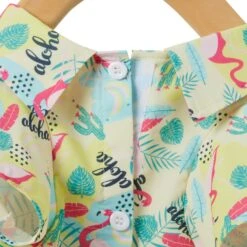 Frisco Flamingo Camp Dog & Cat Shirt 6 Frisco Flamingo Camp Dog & Cat Shirt -Frisco Pet Hub 312176 PT6. AC SS1800 V1644529403