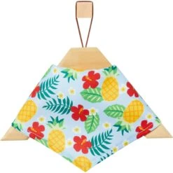 Frisco Hawaiian Pineapple Dog & Cat Bandana -Frisco Pet Hub 312300 PT3. AC SS1800 V1644881518
