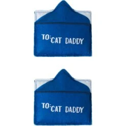 Frisco Father's Day Card Felt Cat Toy With Catnip, 2 Count 2 Frisco Father's Day Card Felt Cat Toy With Catnip, 2 Count -Frisco Pet Hub 327029 PT2. AC SS1800 V1648667377