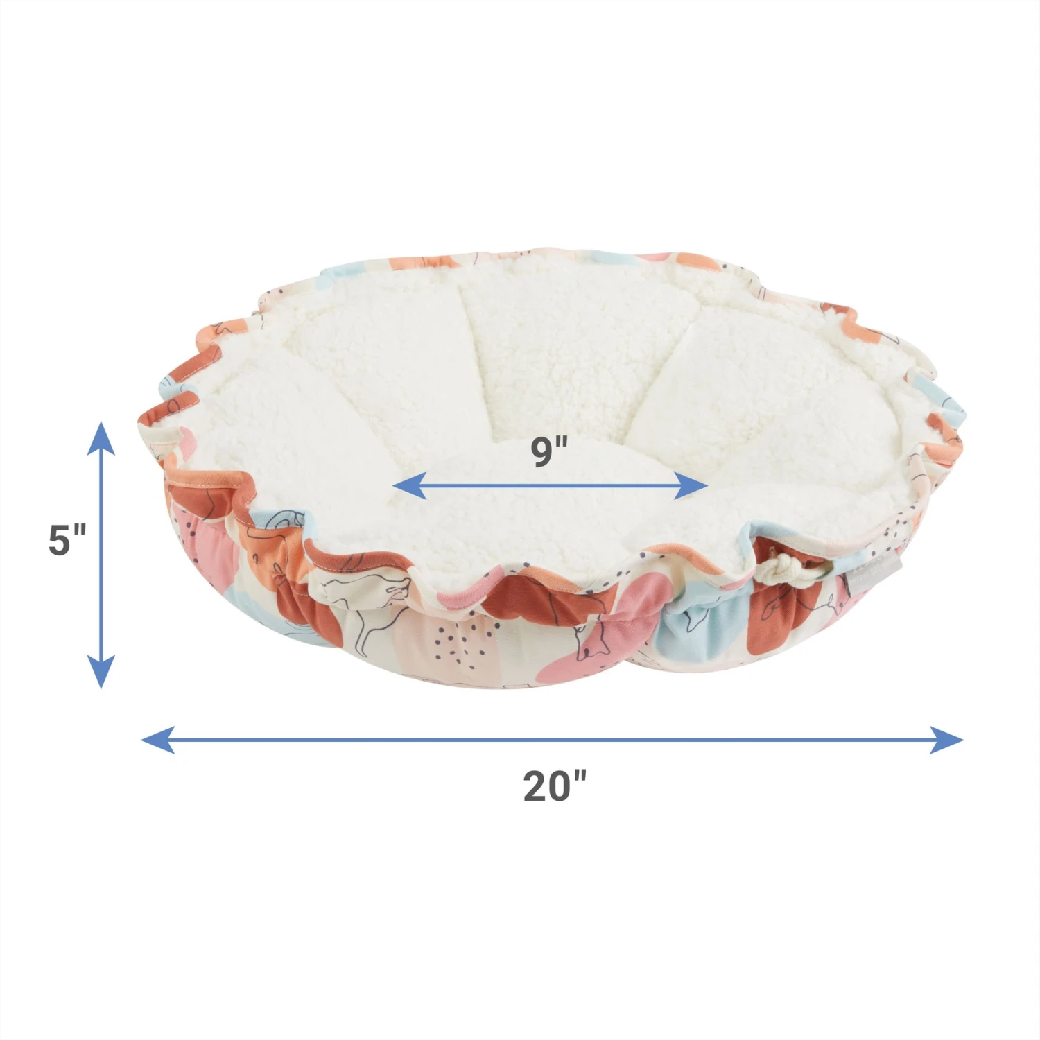 Frisco Calico Cat Design Adjustable Cat Bolster Bed Frisco Calico Cat Design Adjustable Cat Bolster Bed -Frisco Pet Hub 333860 PT1. AC SS1800 V1661364034