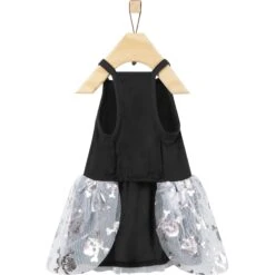 Frisco Silver Metallic Skull Dog & Cat Dress -Frisco Pet Hub 335154 PT5. AC SS1800 V1658345550