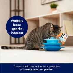 Frisco Fish In Ocean Wobble & Spin Cat Tracks Cat Toy With Catnip -Frisco Pet Hub 345926 PT3. AC SS1800 V1664288803