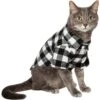 Frisco Black Plaid Dog & Cat Shirt