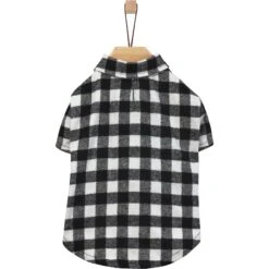 Frisco Black Plaid Dog & Cat Shirt -Frisco Pet Hub 353682 PT3. AC SS1800 V1659726422