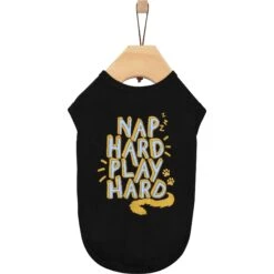 Frisco Nap Hard Play Hard Dog & Cat T-Shirt 3 Frisco Nap Hard Play Hard Dog & Cat T-Shirt -Frisco Pet Hub 353713 PT4. AC SS1800 V1659725875
