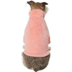 Frisco Lightweight Faux Fur Pink Puffer Dog & Cat Coat -Frisco Pet Hub 353869 PT2. AC SS1800 V1659007530