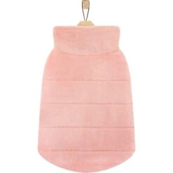 Frisco Lightweight Faux Fur Pink Puffer Dog & Cat Coat -Frisco Pet Hub 353869 PT4. AC SS1800 V1659726835