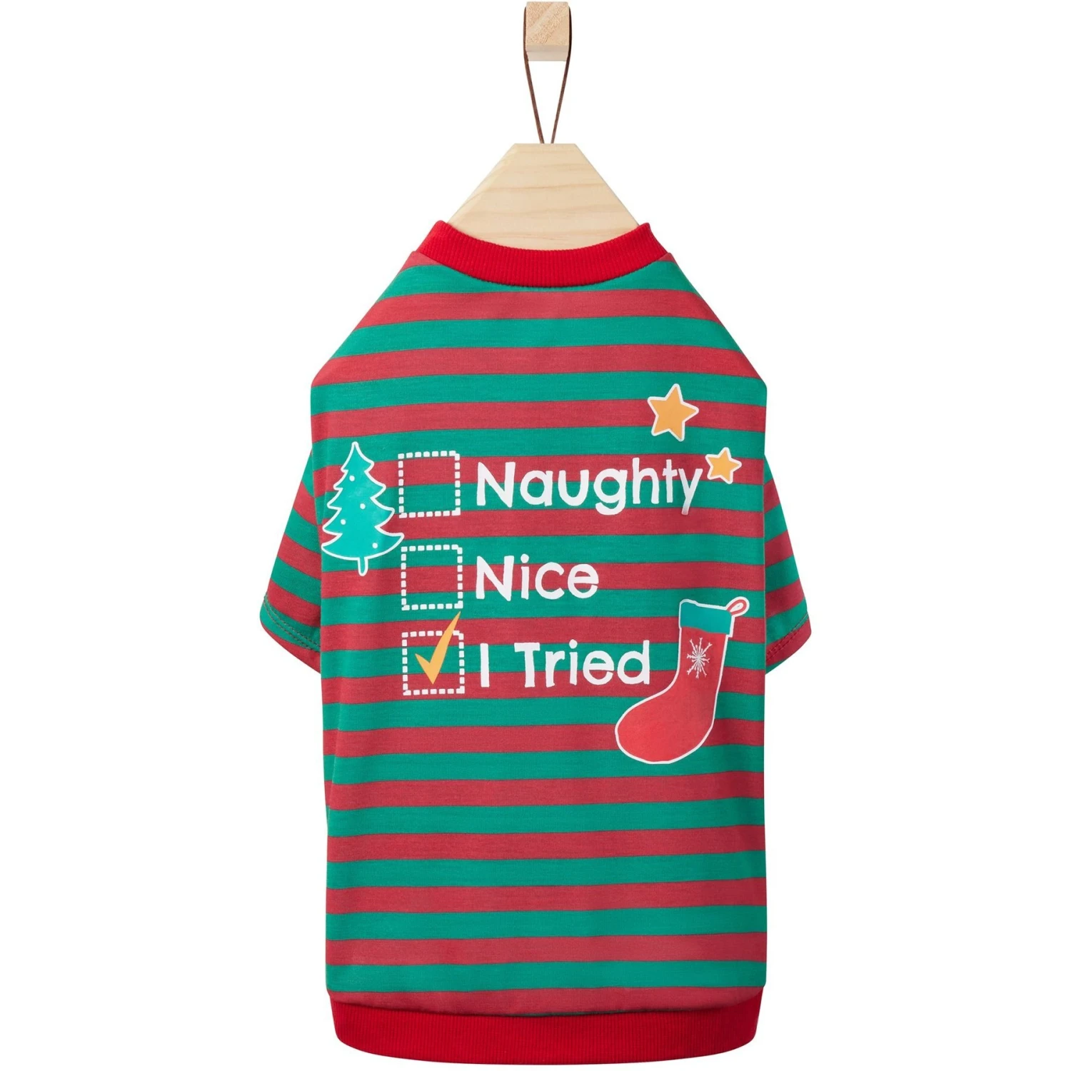 Frisco Naughty, Nice, I Tried Dog & Cat T-Shirt Frisco Naughty, Nice, I Tried Dog & Cat T-Shirt -Frisco Pet Hub 358301 PT4. AC SS1800 V1660758716