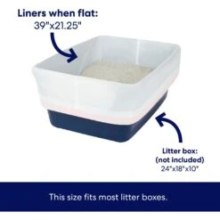 Frisco Litter Box Pan Liners -Frisco Pet Hub 361651 PT1. AC SS1800 V1661864694