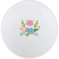 Frisco Cat Face Floral Wide Shape Elevated Non-Skid Ceramic Cat Bowl -Frisco Pet Hub 363377 PT4. AC SS1800 V1657657267