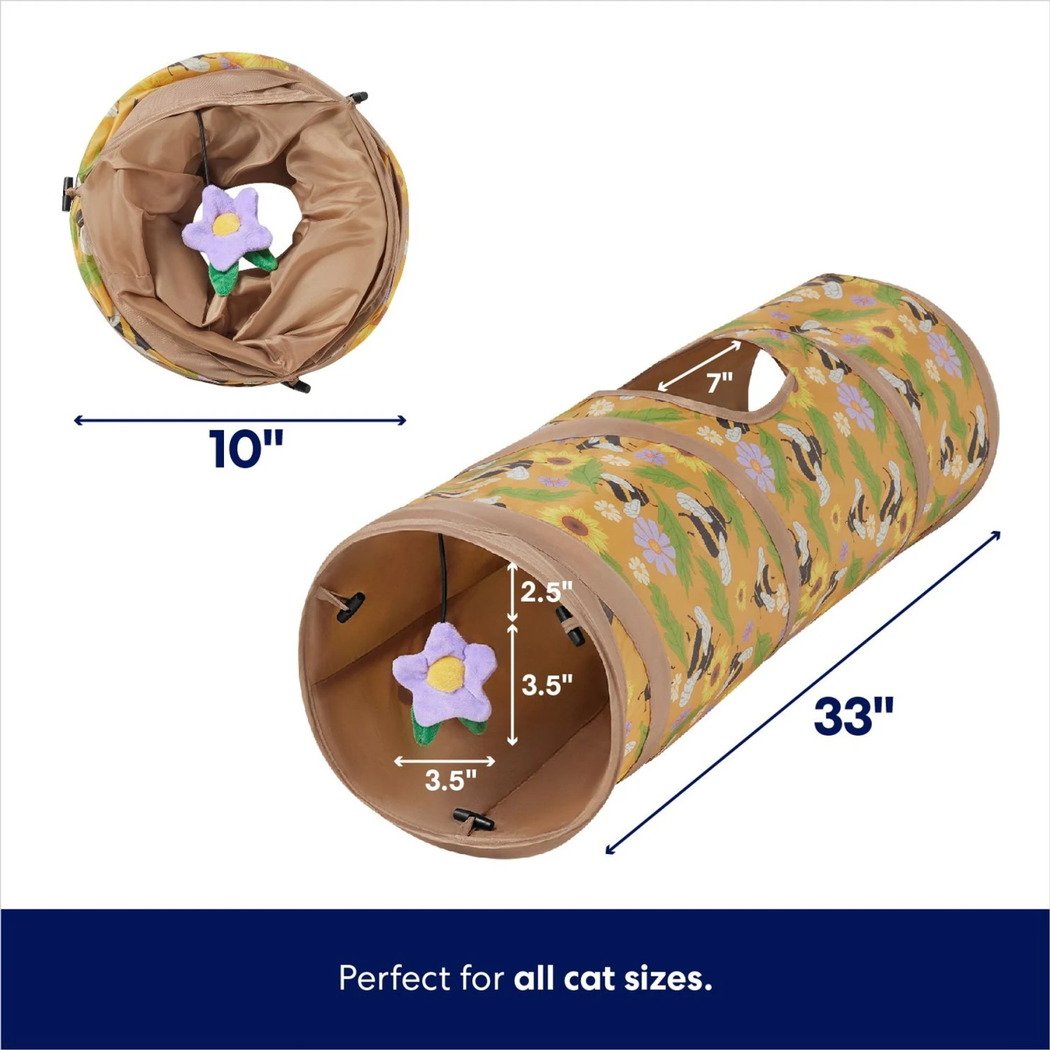 Frisco Spring Plush, Teaser, Ball & Tunnel Variety Pack Cat Toy with Catnip, 10 count Frisco Spring Plush, Teaser, Ball & Tunnel Variety Pack Cat Toy With Catnip, 10 Count -Frisco Pet Hub 541590 PT1. AC SS1800 V1672780527