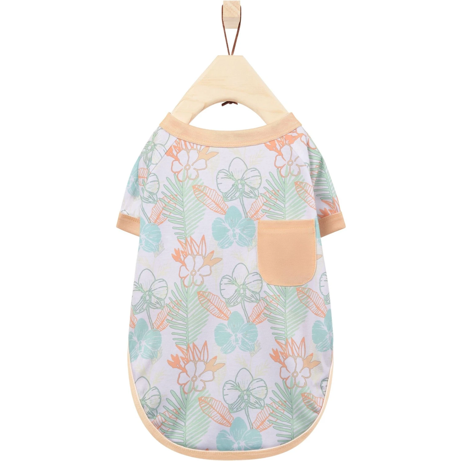 Frisco Vintage Tropical Dog & Cat Pocket T-Shirt Frisco Vintage Tropical Dog & Cat Pocket T-Shirt -Frisco Pet Hub 556598 MAIN. AC SS1800 V1675103290