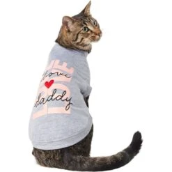 Frisco I Love Daddy Heart Dog & Cat T-Shirt -Frisco Pet Hub 608262 PT2. AC SS1800 V1676644906