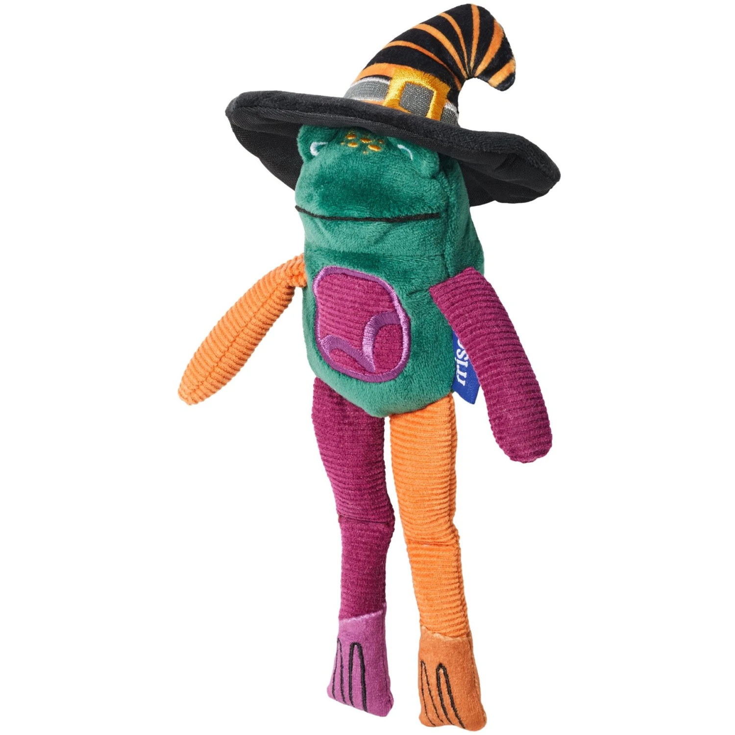 Frisco Halloween Frog in Witch Hat Plush Kicker Cat Toy with Catnip Frisco Halloween Frog In Witch Hat Plush Kicker Cat Toy With Catnip -Frisco Pet Hub 667942 MAIN. AC SS1800 V1689351102