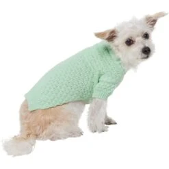 Frisco Bubble Knit Mock Neck Dog & Cat Sweater -Frisco Pet Hub 718806 PT2. AC SS1800 V1703184629
