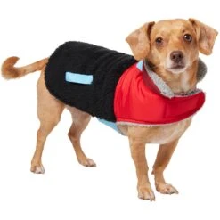 Frisco Medium Weight Retro Colorblock Mixed Media Dog & Cat Coat 2 Frisco Medium Weight Retro Colorblock Mixed Media Dog & Cat Coat -Frisco Pet Hub 719462 PT2. AC SS1800 V1703184629