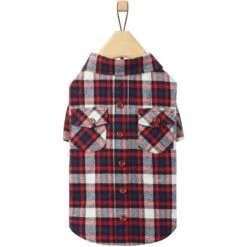 Frisco Red & Blue Plaid Dog & Cat Flannel Shirt 3 Frisco Red & Blue Plaid Dog & Cat Flannel Shirt -Frisco Pet Hub 720838 PT3. AC SS1800 V1693401664
