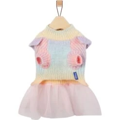 Frisco Rainbow Dog & Cat Sweater Dress -Frisco Pet Hub 720934 PT4. AC SS1800 V1693234102