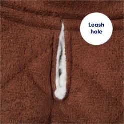 Frisco Medium Weight Quilted Dog & Cat Coat With Cozy Sherpa Lining -Frisco Pet Hub 744310 PT6. AC SS1800 V1692195418