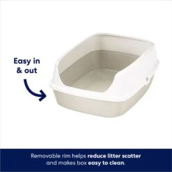 Frisco Open Top Cat Litter Box With Rim, Large & Frisco Plastic Litter Scooper With Caddy 3 Frisco Open Top Cat Litter Box With Rim, Large & Frisco Plastic Litter Scooper With Caddy -Frisco Pet Hub 947526 PT3. AC SS1800 V1693600753