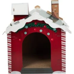 Frisco Holiday Gift Box Cardboard Cat House & Frisco Holiday Santa's Workshop Cardboard Cat House 7 Frisco Holiday Gift Box Cardboard Cat House & Frisco Holiday Santa's Workshop Cardboard Cat House -Frisco Pet Hub 986158 PT7. AC SS1800 V1698258405