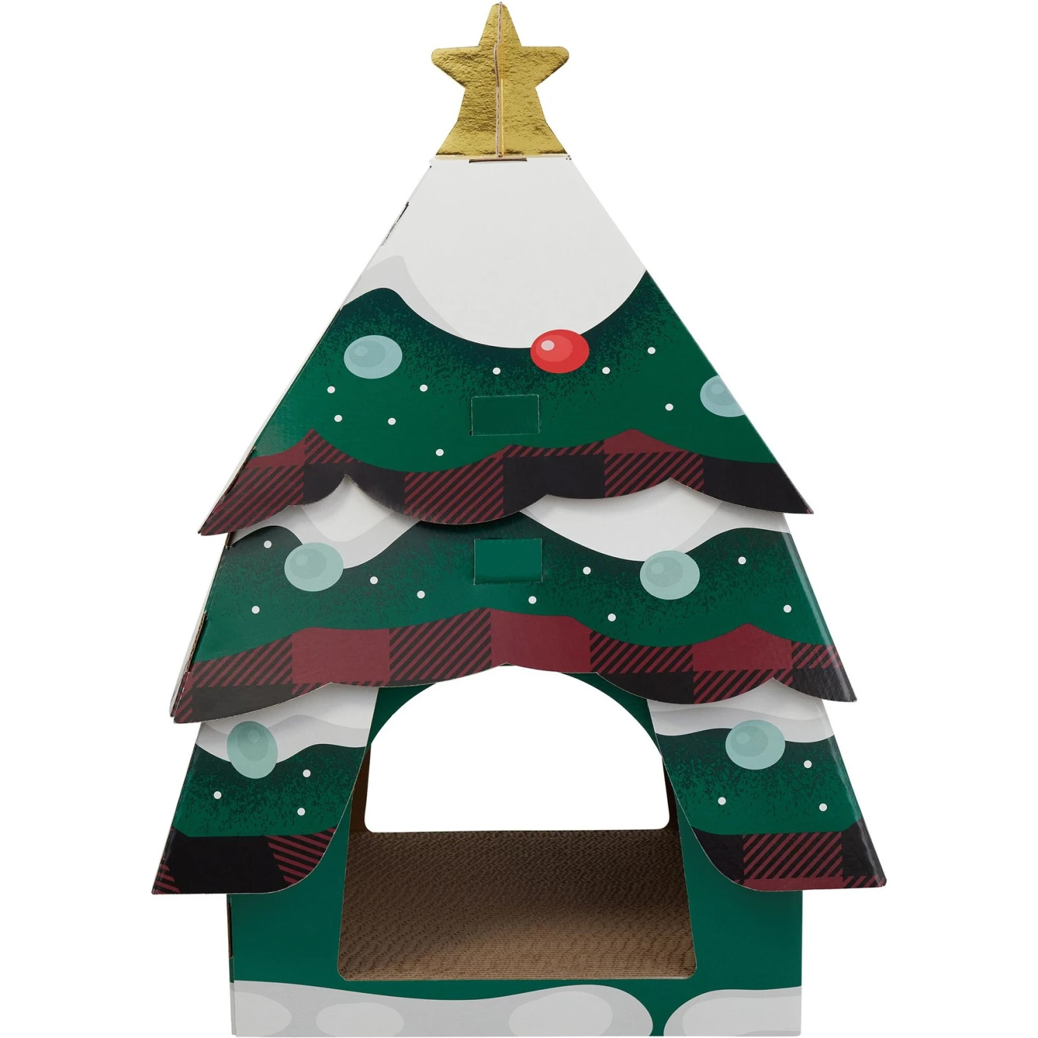 Frisco Holiday Christmas Tree Cardboard Cat House & Frisco Holiday Santa's Workshop Cardboard Cat House Frisco Holiday Christmas Tree Cardboard Cat House & Frisco Holiday Santa's Workshop Cardboard Cat House -Frisco Pet Hub 986190 PT3. AC SS1800 V1698258115