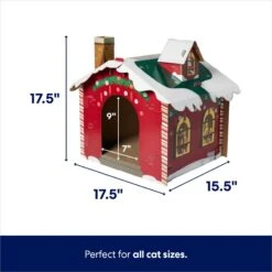 Frisco Holiday Log Cabin Cardboard Cat House & Frisco Holiday Santa's Workshop Cardboard Cat House 6 Frisco Holiday Log Cabin Cardboard Cat House & Frisco Holiday Santa's Workshop Cardboard Cat House -Frisco Pet Hub 986198 PT6. AC SS1800 V1698257736