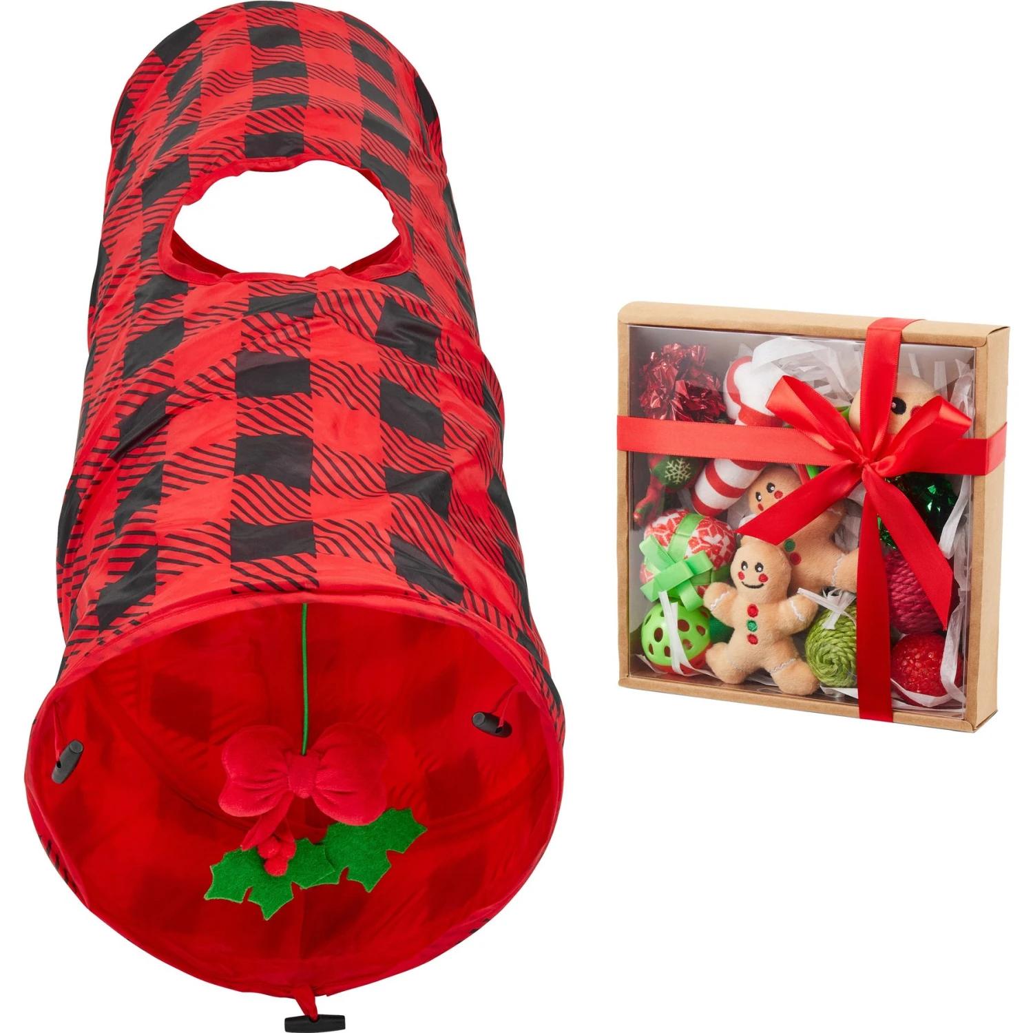 Frisco Holiday Buffalo Plaid Foldable Play Tunnel Cat Toy with Catnip & Frisco Holiday Festive Red Variety Pack Gift Box Cat Toy with Catnip, 14 count Frisco Holiday Buffalo Plaid Foldable Play Tunnel Cat Toy With Catnip & Frisco Holiday Festive Red Variety Pack Gift Box Cat Toy With Catnip, 14 Count -Frisco Pet Hub 986262 MAIN. AC SS1800 V1698258404